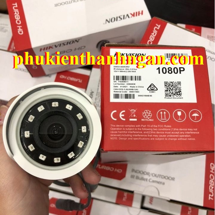Camera HD-TVI 4 in 1 hồng ngoại 2.0 Megapixel HIKVISION DS-2CE16B2-IF (Vỏ sắt) | BigBuy360 - bigbuy360.vn