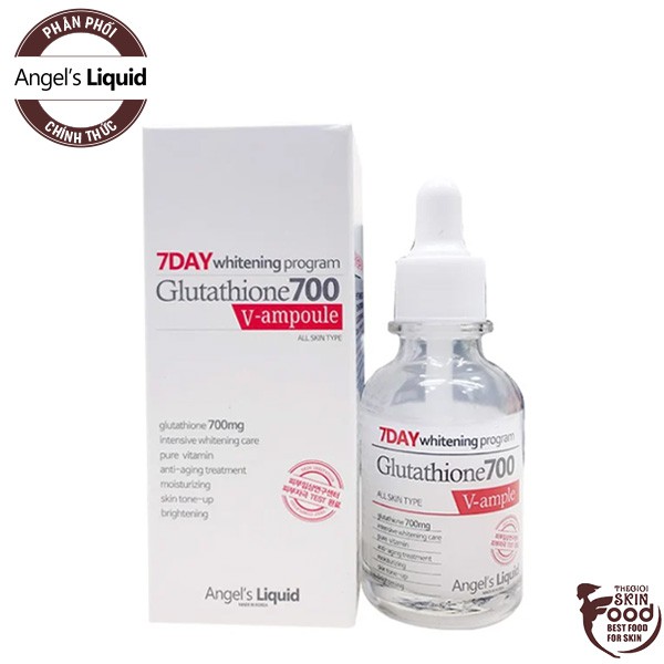 [Mã 2611TIEUDUNG100K giảm 8% đơn 500K] Huyết Thanh Dưỡng Trắng Da, Làm Mờ Thâm Nám Chỉ Trong 7 Ngày Angel's Liquid