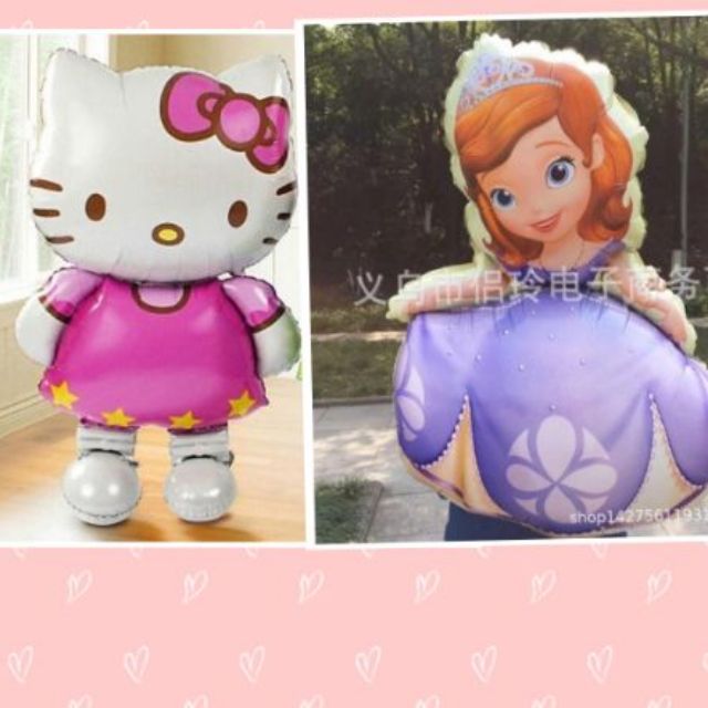Xả hàng !!!Bóng kitty , công chúa size cực đại