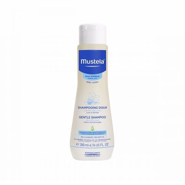 Dầu Gội Cho Trẻ Sơ Sinh &amp; Em Bé Da Thường Mustela 200ml