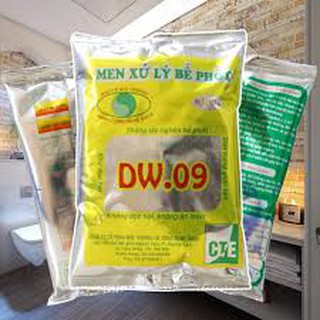 Men xử lý bể phốt DW 09 - 200gr - Thông tắc nghẽn bể phốt bằng phương pháp sinh học