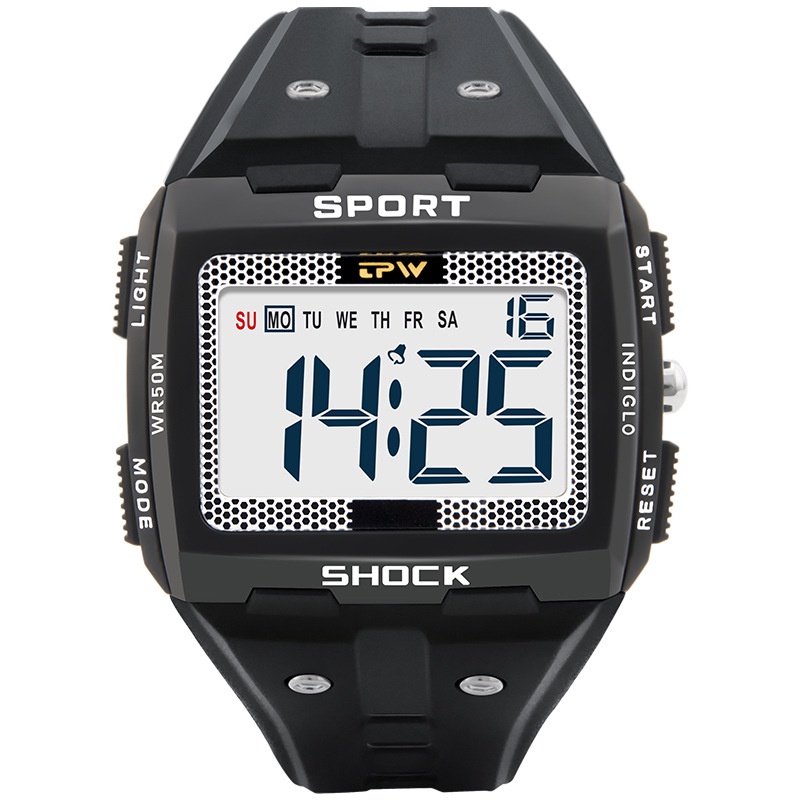 Đồng Hồ Thể Thao Nam SPORT SHOCK Cao Cấp, Kiểu Dáng Thời Trang Nam Tính, Hiện Đại Đẹp Giá Rẻ