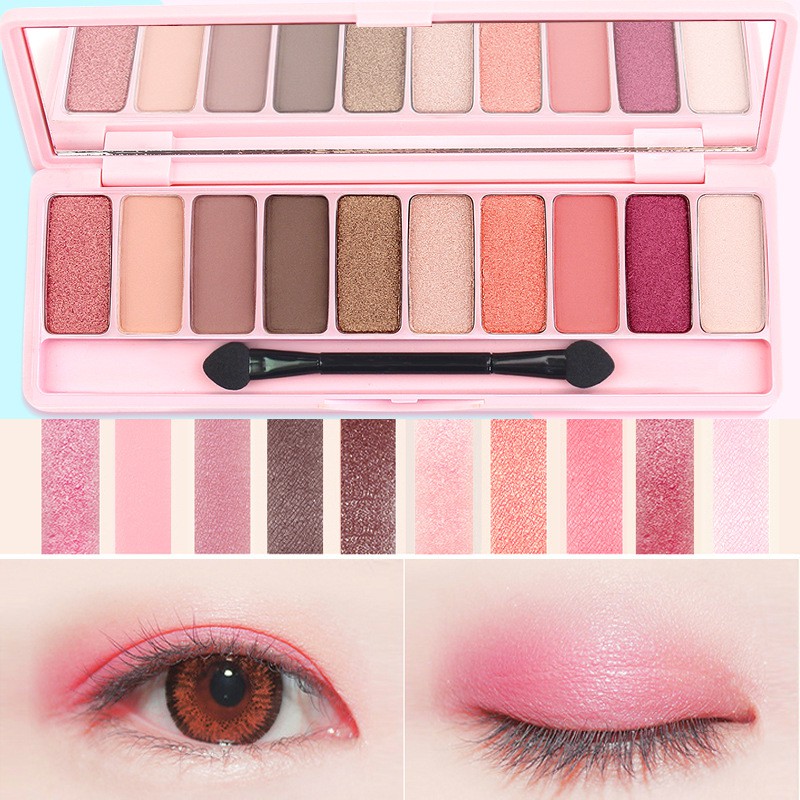 10Color Glitter Sparkl Eyeshadow Palette Makeup Eye Shadow Set | BigBuy360 - bigbuy360.vn