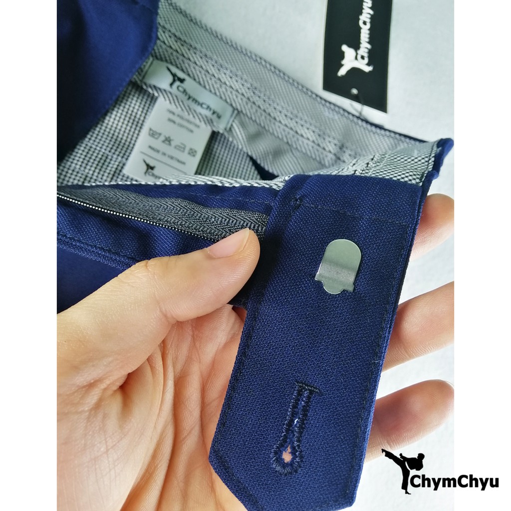 Quần Âu Nam ChymChyu - Vải Poly Cotton Cao Cấp Dáng Vừa Trẻ Trung (Màu Đen, Trắng, Nâu, Ghi, Bạc, Xanh) | BigBuy360 - bigbuy360.vn
