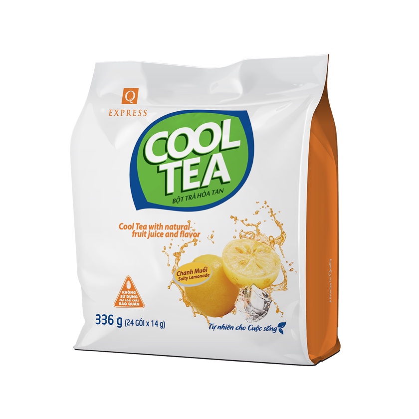 [ 5 vị ] Bột Trà Hòa Tan Trần Quang Cool Tea bịch 21 gói