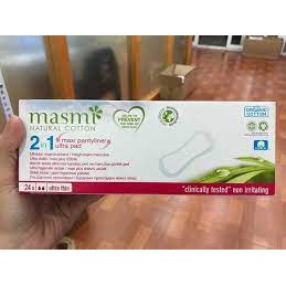 Băng vệ sinh 2in1 hữu cơ Masmi (24m)