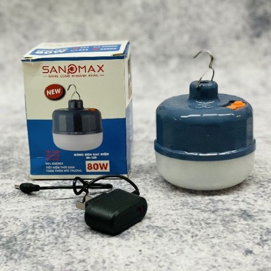 Bóng Đèn Tích Điện, Bóng Đèn Sạc Kèm Cáp Tiện Lợi từ 30w-120w
