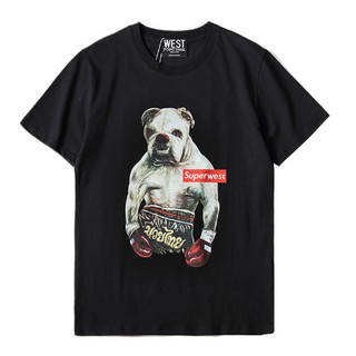 Áo thun chó tập tạ supreme cao cấp