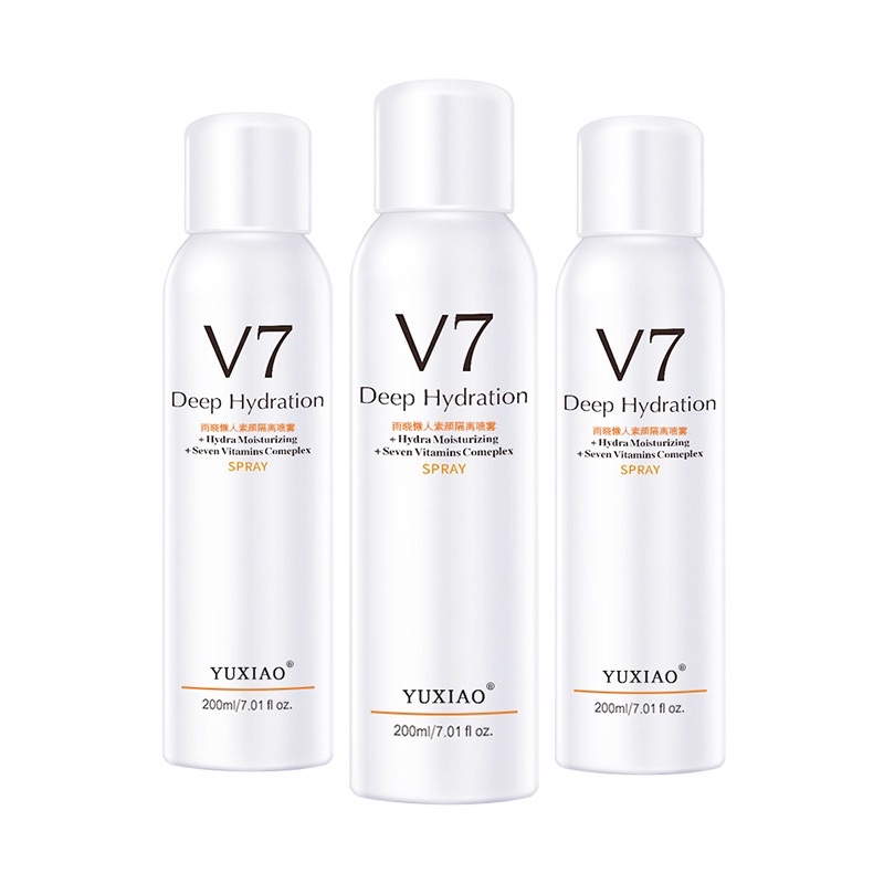 Xịt Khoáng Trang điểm chống nắng kiềm dầu V7 Toning Skin[Chống thấm nước và mô hôi]