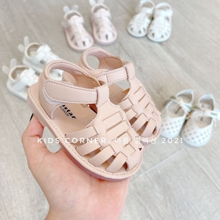 Sandal rọ quai dán hồng