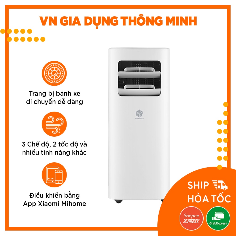 Điều hòa di động NEW WIDETECH máy lạnh di động kết nối app Xiaomi Mi Home