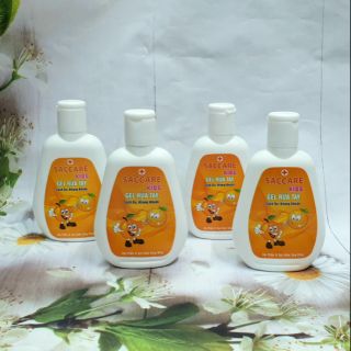 🍊gel rửa tay khô diệt khuẩn 99.9% cho bé saccare kids 100ml