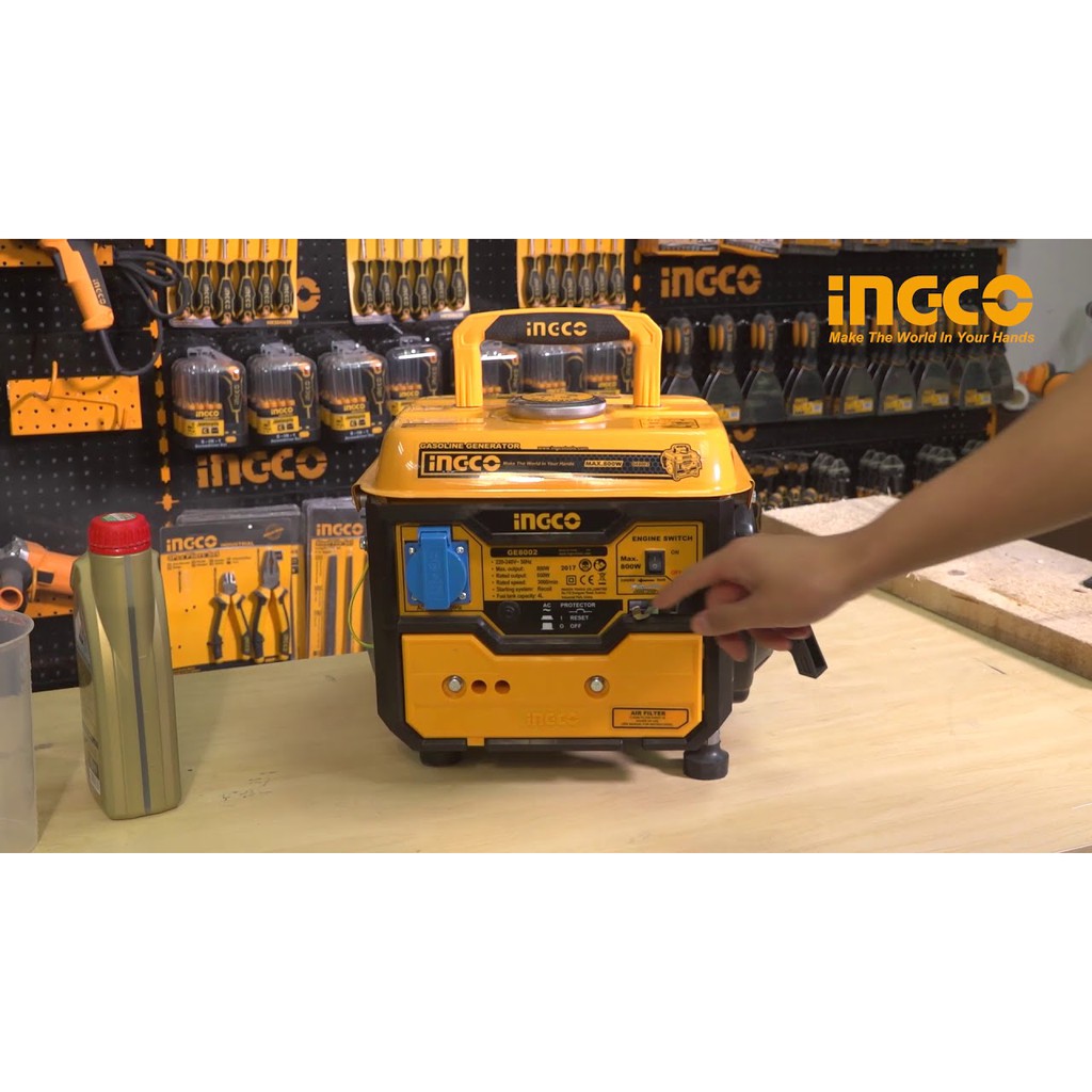 MÁY PHÁT ĐIỆN DÙNG XĂNG GE8002