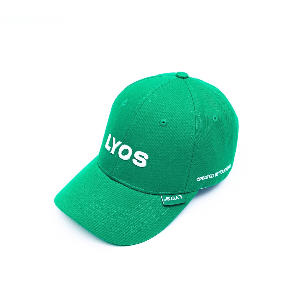 Nón Lưỡi Trai LYOS Basic Logo Đen/ Trắng/ Xanh lá