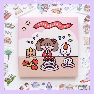 Sticker cô gái ngọt ngào siêu đáng yêu