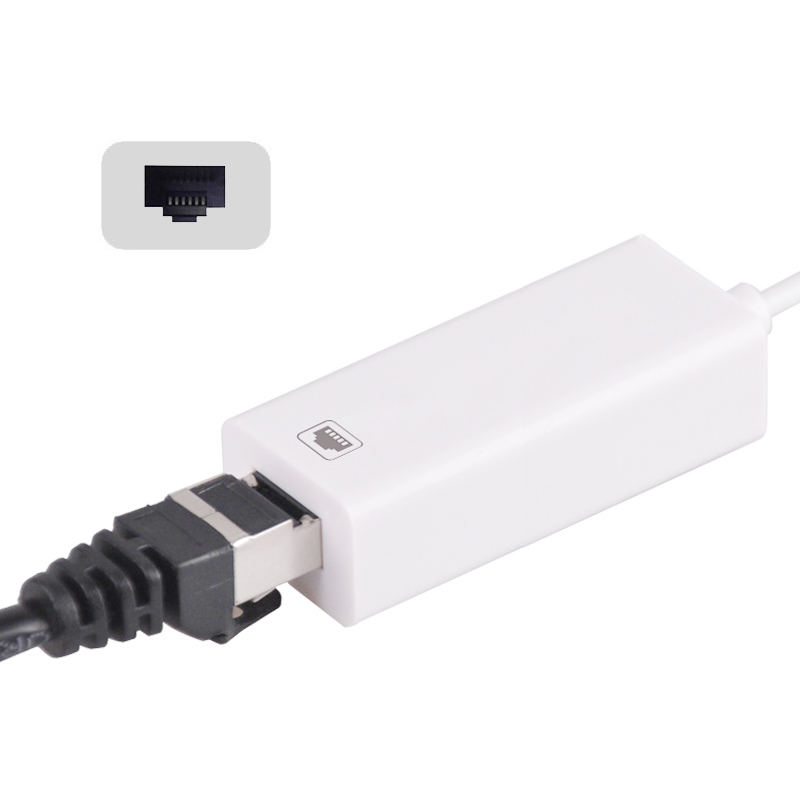 Cáp kết nối mạng Ethernet RJ45 trực tiếp sang giao diện cho iPhone 12 Pro Max ipad 7 / 8 2020 / ipad air 4 AIR1 / 5 / 6