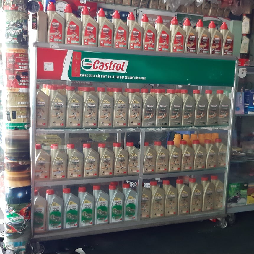 NHỚT CASTROL RACING 10W50 " CHÍNH HÃNG"  1L Vận hánh tối ưu