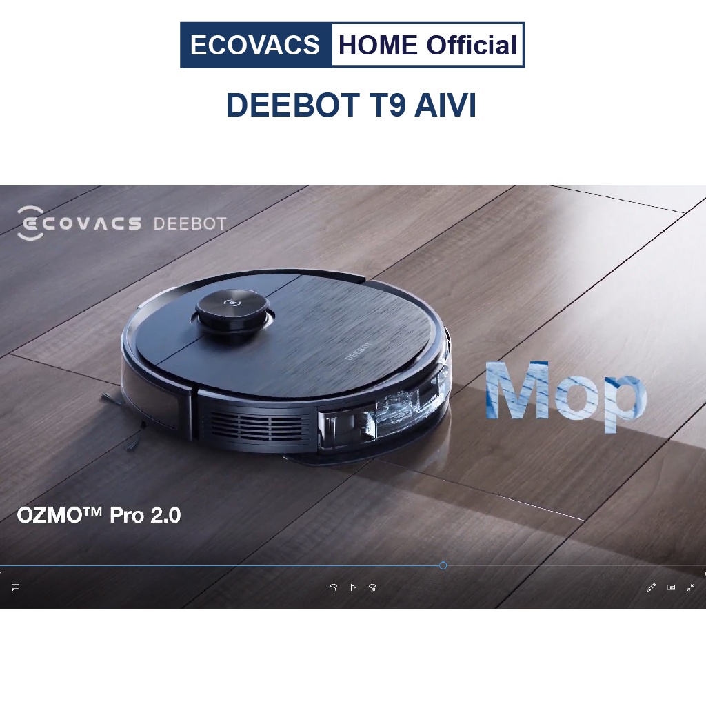 ✅ Robot hút bụi lau nhà Ecovacs Deebot T9 AIVI chính hãng