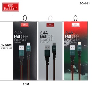 Cáp Sạc Dù Lightning Earldom EC051