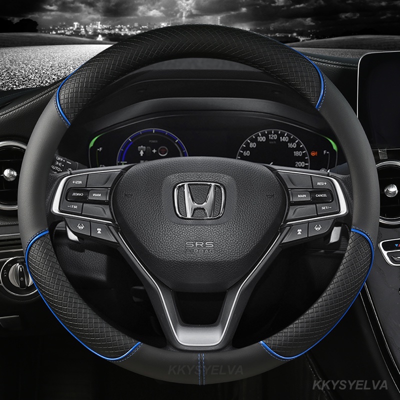 Bao Da Bọc Vô Lăng Xe Hơi Honda City Civic FC FD Jazz BRV CRV HRV 38cm
