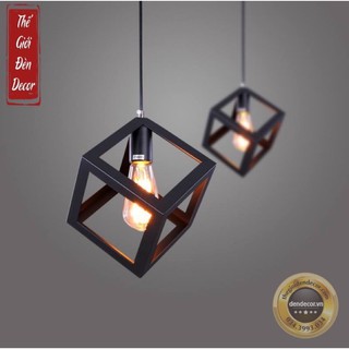 Đèn trang trí T113 , đèn thả trần hình học lập phương,ô vuông