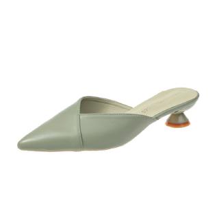 Giày Mules Nữ Cao Gót 3-5cm