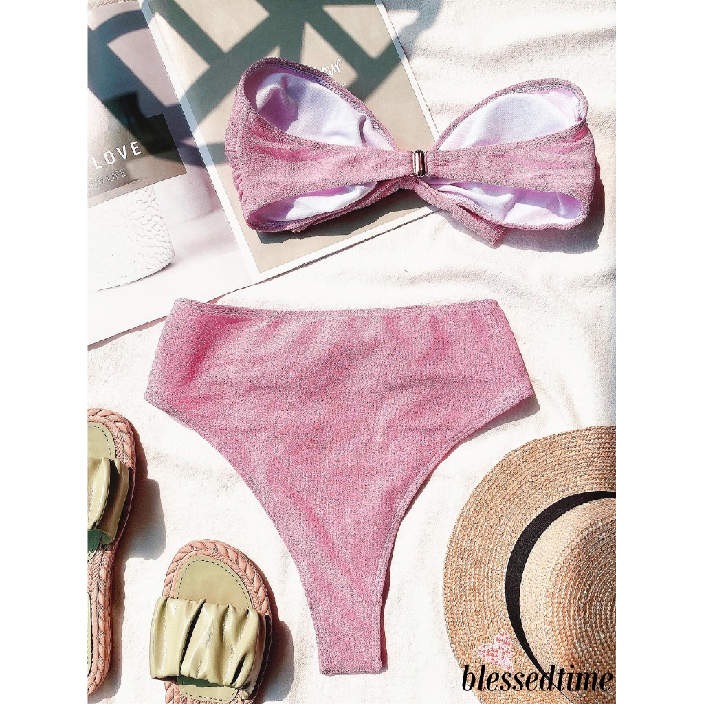 Bộ Bikini   Mảnh Hở Lưng Đính Nơ Quyến Rũ Cho Nữ | BigBuy360 - bigbuy360.vn
