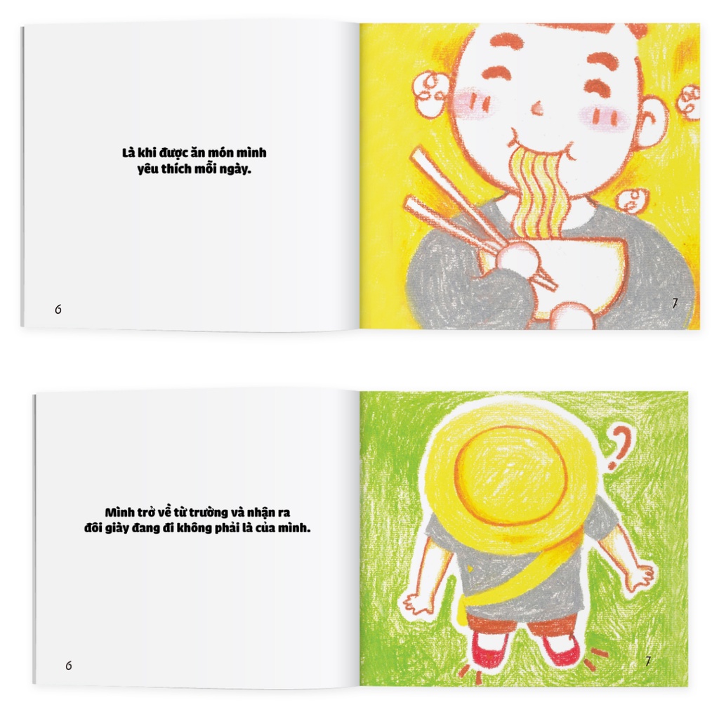 Sách Ehon Điều kì diệu Cảm xúc Ehon Nhật Bản cho bé từ 0 6 tuổi wabooks combo 3 cuốn
