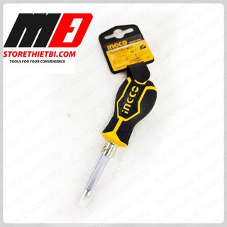Tua vít 2 đầu 75mm ingco akisd0202 ngắn