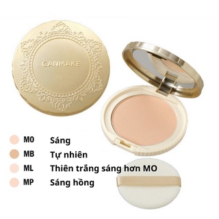 Phấn phủ kềm dầu canmake mẫu mới 2021 đủ 4 loại MO sáng MB tự nhiên ML trắng sáng MP trắng hồng tự nhiên