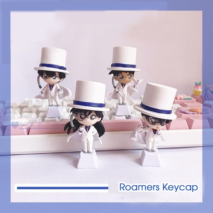 Keycap Conan KID Siêu Thám Tử  lẻ anime R4 PBT