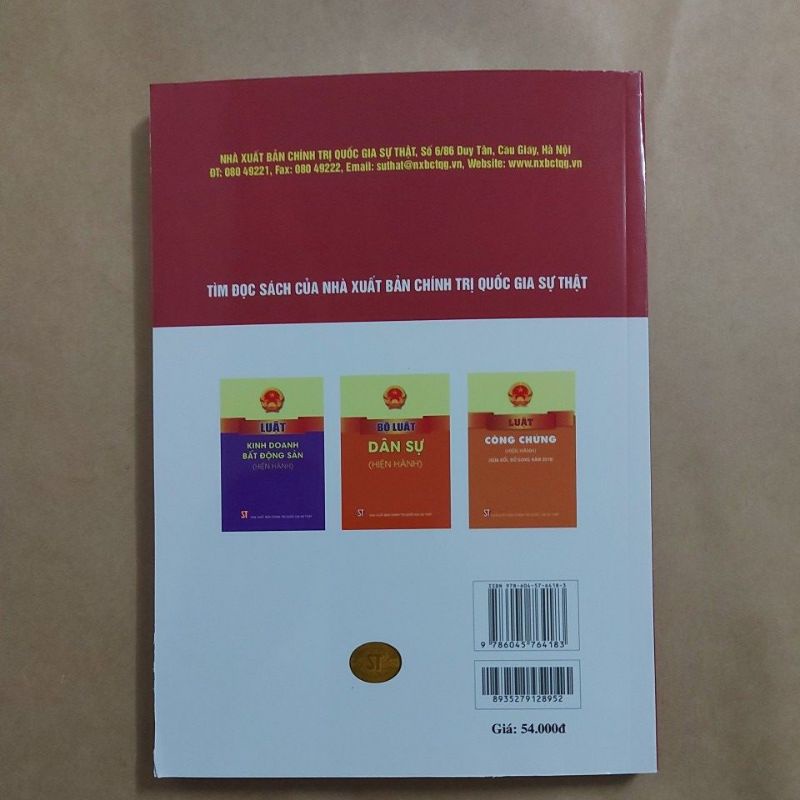 Sách - Luật đất đai