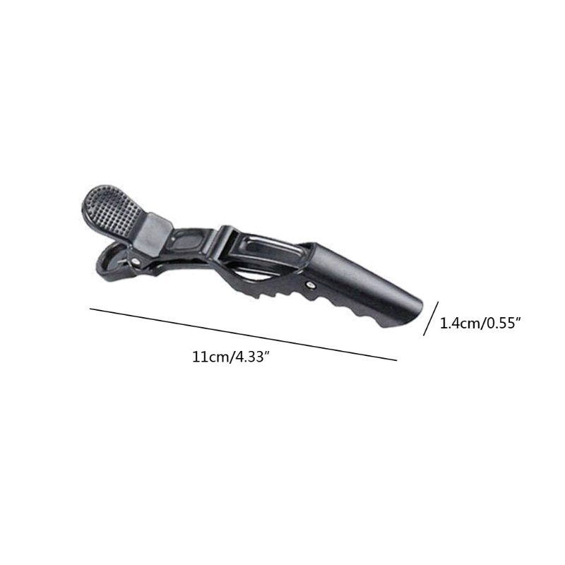 Set 12 Kẹp Tóc Cá Sấu Chuyên Dụng Cho Thợ Làm Tóc