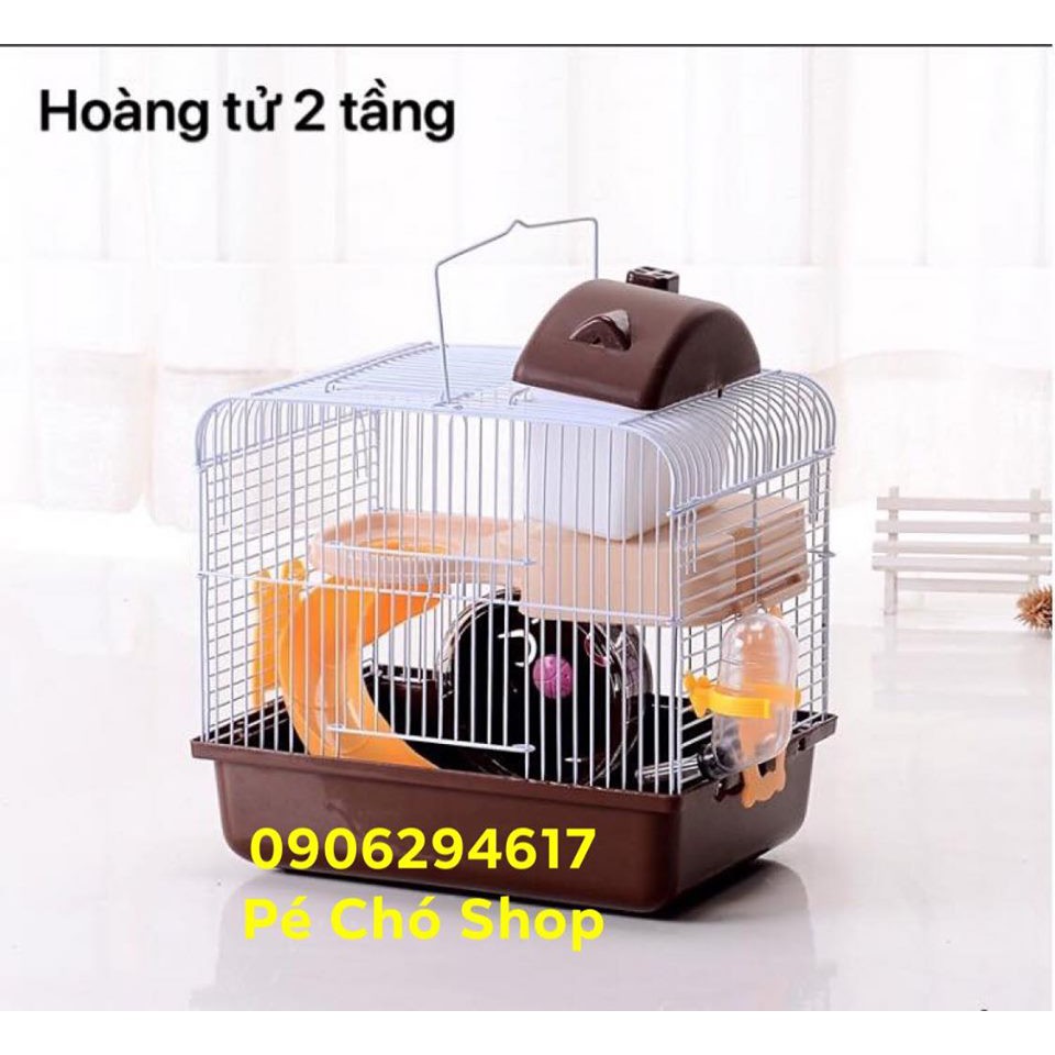 Lồng hamster Hoàng Tử Bé size LỚN d26-r20,5-c29cm