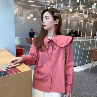 [ORDER] ÁO KIỂU SƠ MI CỔ BÈO ULZZANG 7-15DAYS