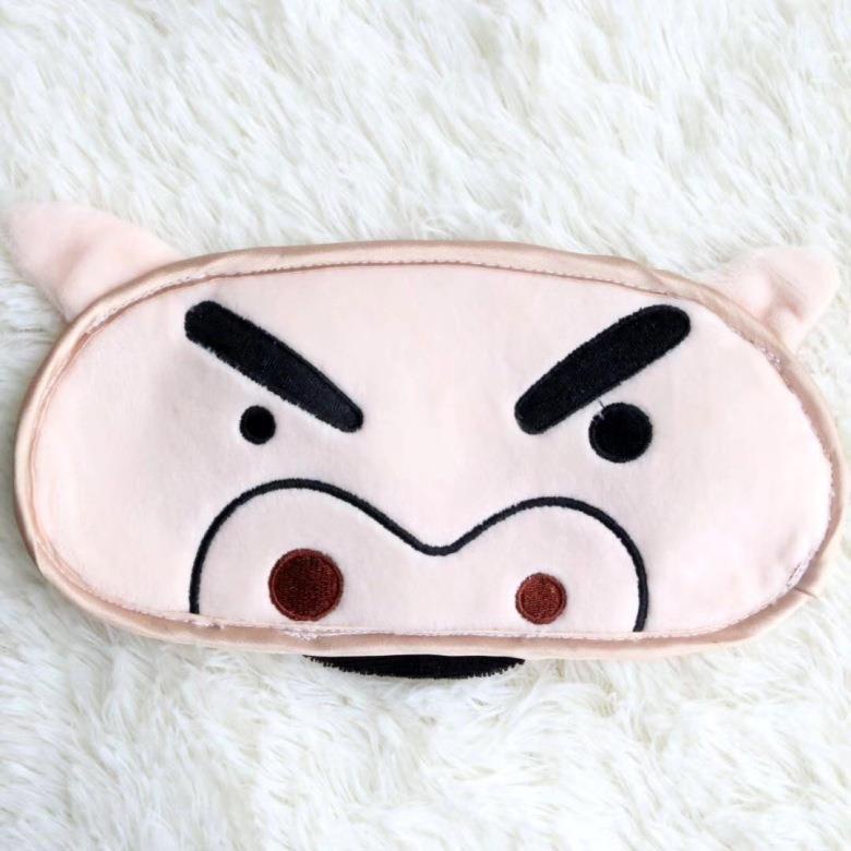 (Necessary For Sleep) Mặt nạ che mắt ngủ trưa mềm mại thoáng khí hoạt hình Crayon Shin-Chan Dynamic Superman Xiaobai