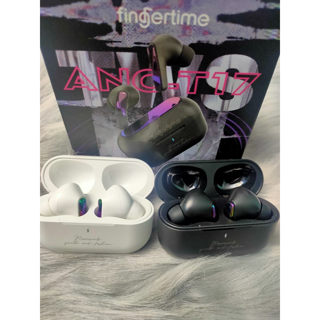 Tai nghe bluetooth T17, chống ồn chủ động ANC, kích hoạt ngay trên thân tai nghe, thiết kế cao cấp, cá tính.