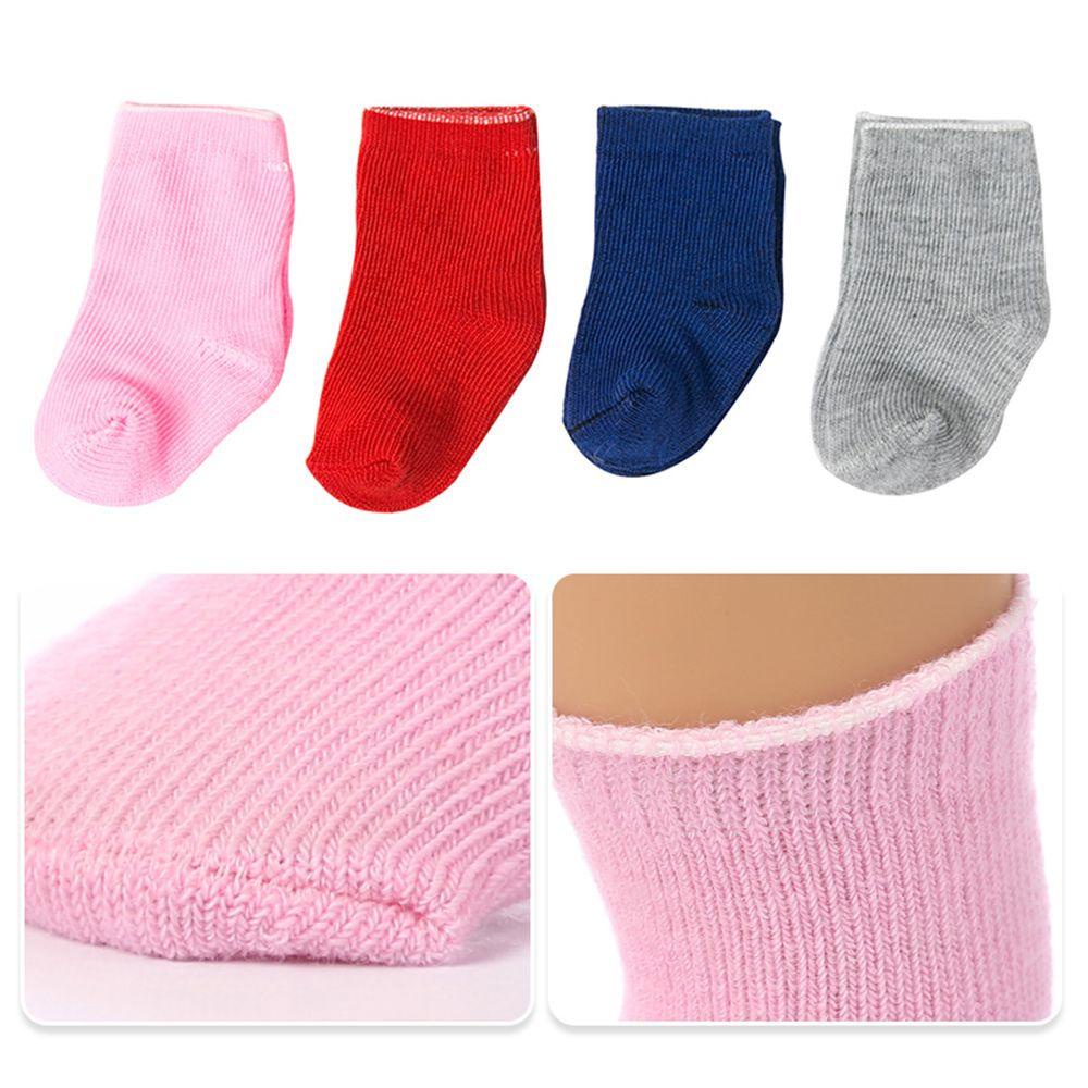 BEBETTERM 1 Đôi Tất Mini Nhiều Màu Trang Trí Nhà Búp Bê