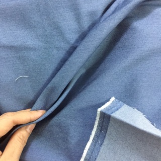 Vải giả jean- chị fiona
