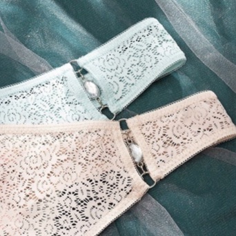 Quần lót ren lọt khe Kim Cương sexy quyến rũ mềm mại co dãn màu pastel 8032 🍓5 QUẦN, Quần chíp đáy kháng khuẩn TinTIn888