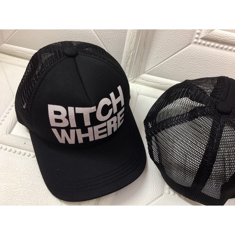 Mũ lưỡi trai phối lưới dsquared2/ nón kết bitch where loại dày