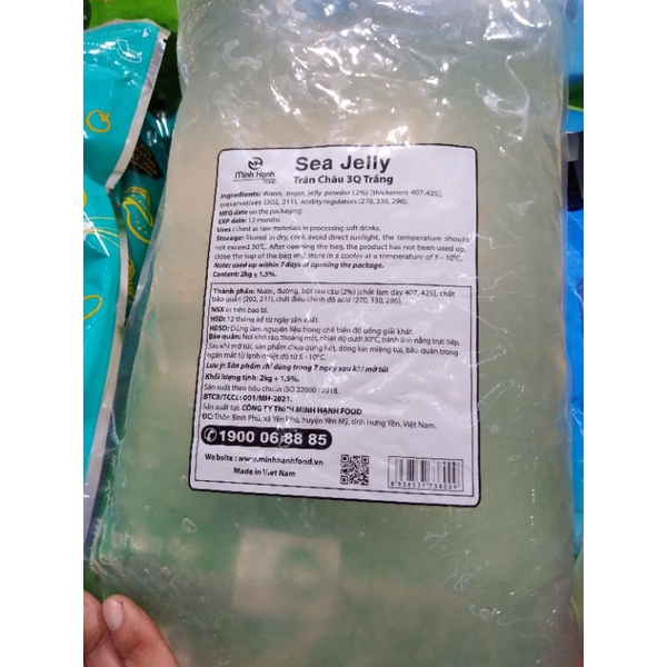 Trân châu Gia Uy cà phê, đường đen, trân châu 3Q Sea