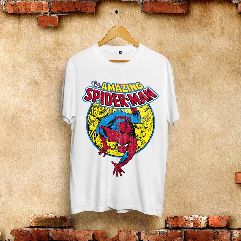 [ALL SALE] 🍭 Áo Cotton Spider-Man - Áo Cotton Người Nhện siêu đẹp - siêu bền - SPD-014