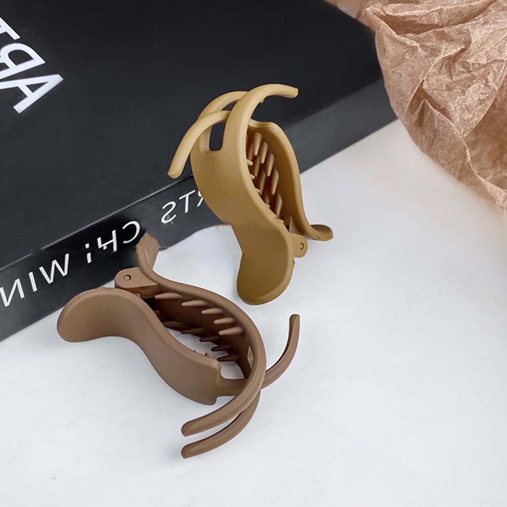 MXGOODS Kẹp Tóc Móng Vuốt Màu Trơn Thiết Kế Sáng Tạo Dễ Thương Cho Bé Gái