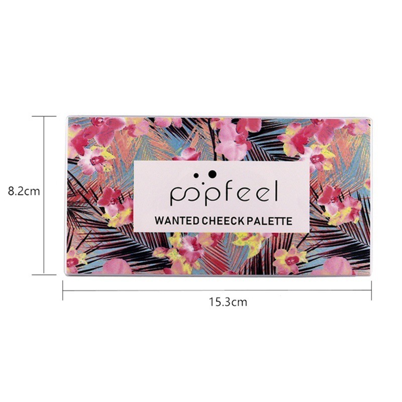 [Hàng mới về] Bảng phấn đánh má hồng Popfeel lâu trôi có 10 màu chống nước / nhòe hiệu quả | BigBuy360 - bigbuy360.vn