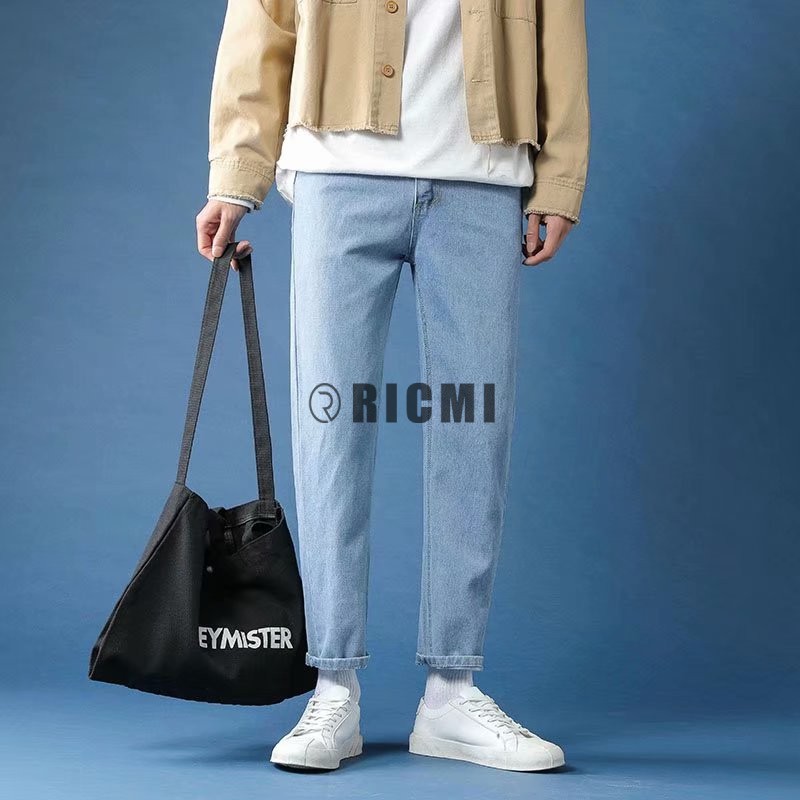 [ TIỀN NÀO CỦA NẤY ] QUẦN JEANS FORM SUÔNG XANH SKY RM02 - ĐỔI TRẢ MIỄN PHÍ