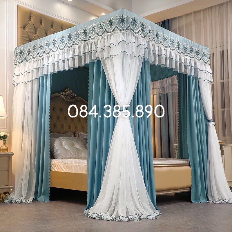 Màn rèm chống muỗi ray đôi