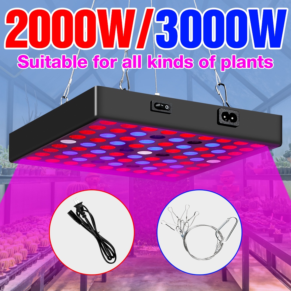 Đèn LED Trồng Cây Trong Nhà 110V 220V Bảo Vệ Toàn Diện