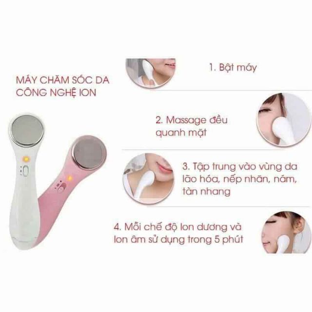 MÁY MASSAGE ICON 2 CÔNG TÁC 2 CHẾ ĐỘ MASSAGE  HÀNG CHÍNH HÃNG 100%%