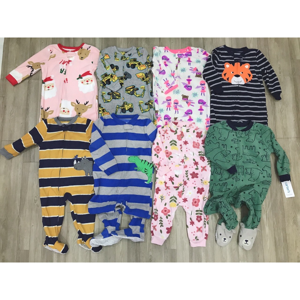 Body Sleepsuit Nỉ Cho Bé ❤️ Nỉ Bông Siêu Ấm Siêu Đẹp ❤️ Bộ Đồ Liền Thân Nỉ Bông